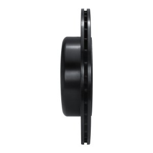 BMW 535I Brake Rotor (1) - Rear Right - R1 Concepts - Drilled & Slotted - Black - `11-`16